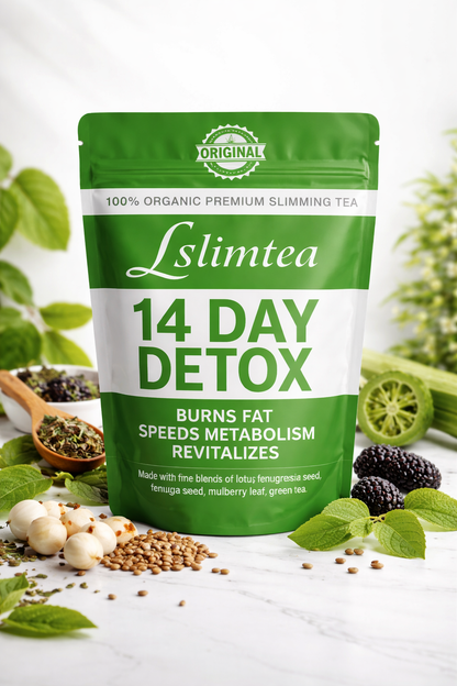 🌿Slimtea Detox Natural: Pureza, Ligereza y Bienestar en Cada Sorbo🌿