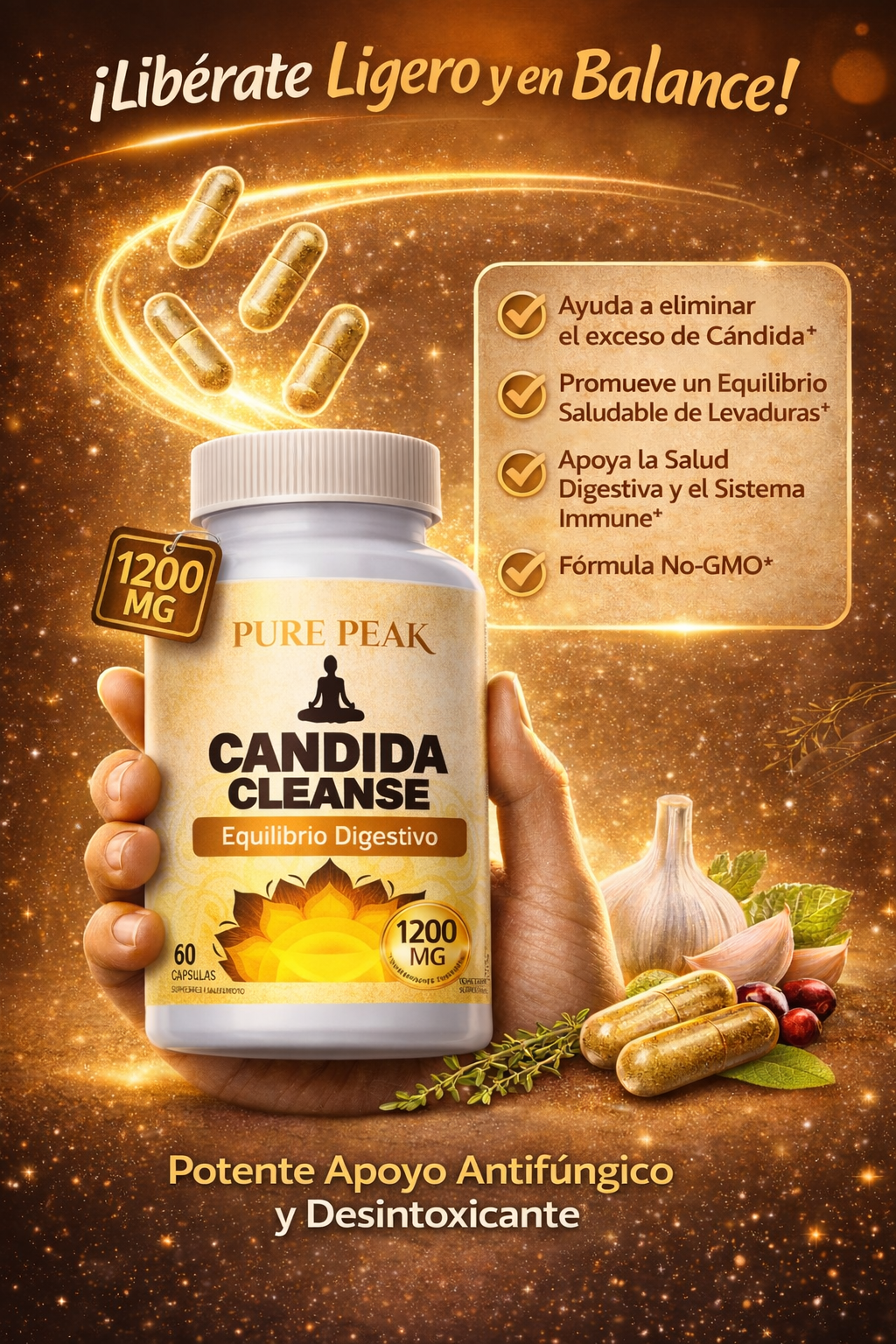 🌿Candida Cleanse: Limpieza Profunda Desde Adentro, Adios Inflamacion✨