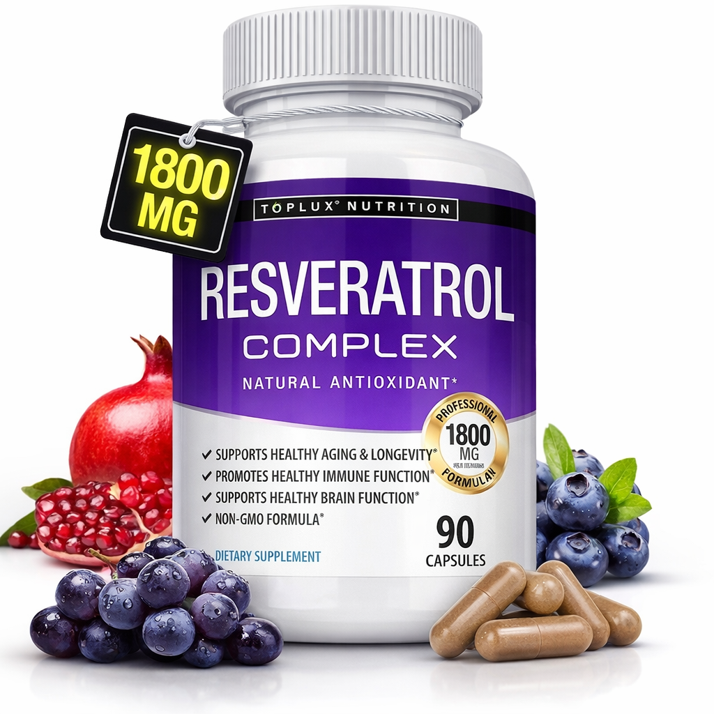 🔥Resveratrol Complex: Energía, Vitalidad y Bienestar en una Fórmula💊