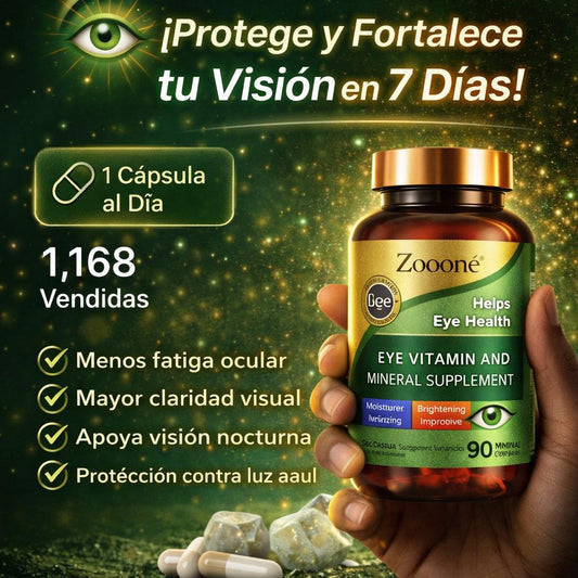 Zooone Eye Vitamine: ✨Recupera tu claridad visual naturalmente 👁️